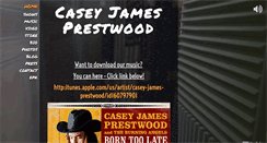 Desktop Screenshot of caseyjamesprestwood.com